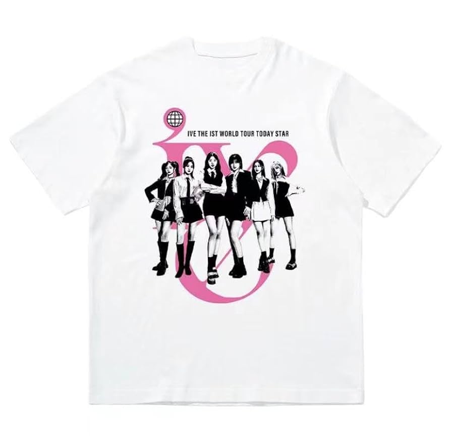 Amazon.co.jp: IVE Tシャツ ティーシャツ 2024トツアー SHOW